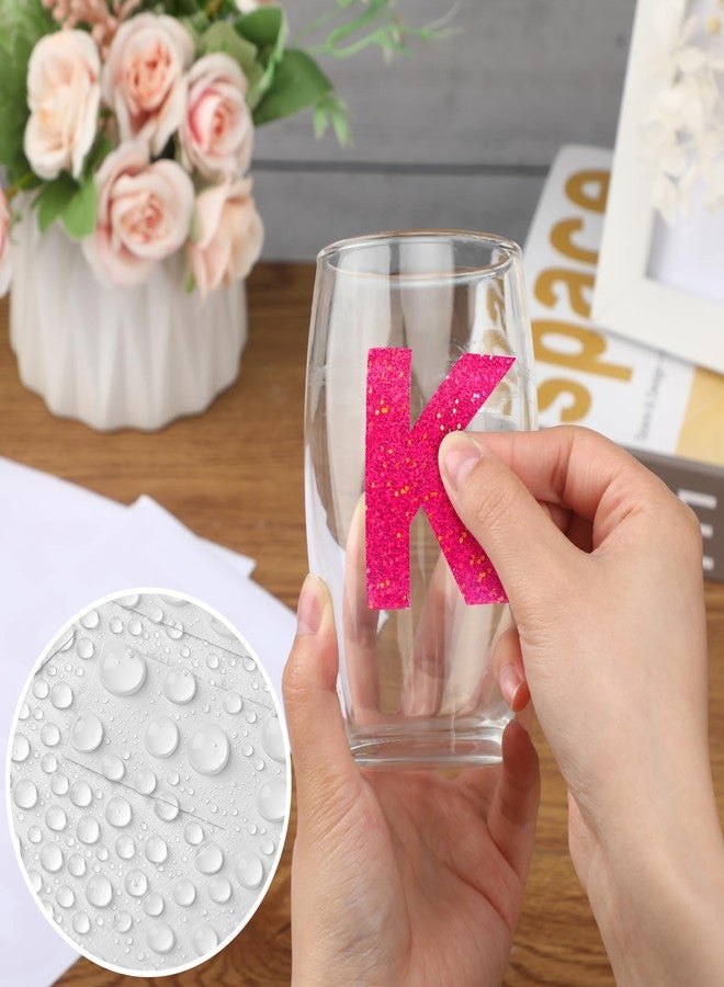 Panelee 145 Pieces 20 Sheets Large Letter Stickers 4 Inch Big Font Alphabet Letter Stickers Self Adhesive for Classroom Window Door Home Decor Mailbox Sign(Colorful Laser) - Image 5